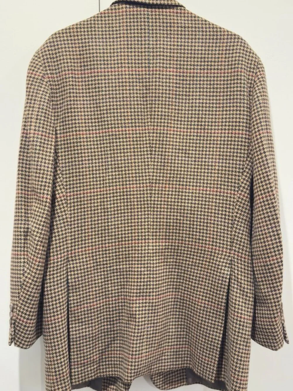 Polo Ralph Lauren Houndstooth Windowpane Blazer Sport Coat 43L